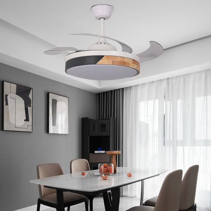 Nordic 42" LED Dimmable Ceiling Fans Light