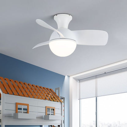Modern Style Ceiling Fans Light Iron and Acrylic for Living Room Flushmount