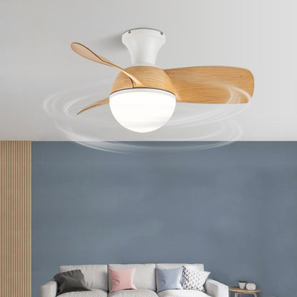 Modern Style Ceiling Fans Light Iron and Acrylic for Living Room Flushmount