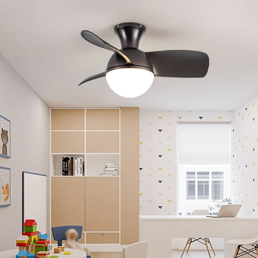 Modern Style Ceiling Fans Light Iron and Acrylic for Living Room Flushmount-[Modern pendant lighting for bedroom and living space]-Demolights UK