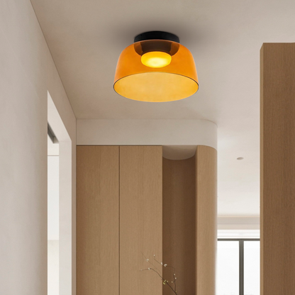 Creative Glass Ceiling Light Multi-Layer Pendant Lampshade