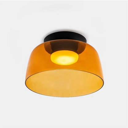 Creative Glass Ceiling Light Multi-Layer Pendant Lampshade