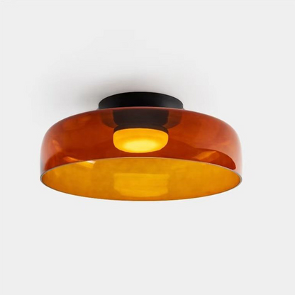Creative Glass Ceiling Light Multi-Layer Pendant Lampshade