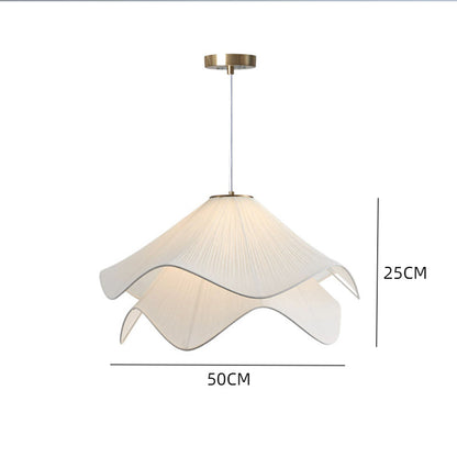 French Flower Petal Pendant Light