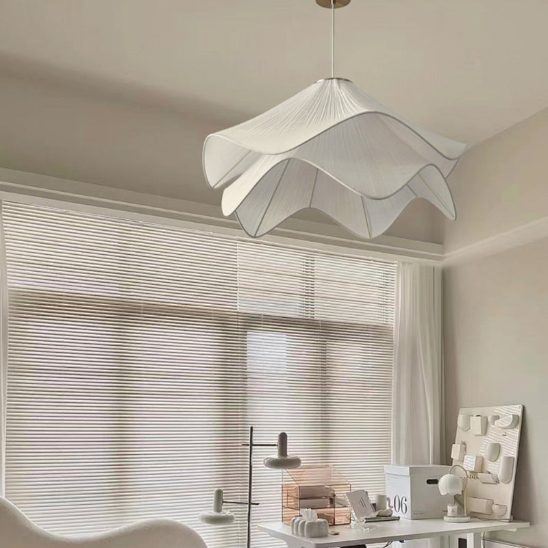 French Flower Petal Pendant Light