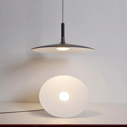 Industrial Simple Graceful Flying Saucer Pendant Light