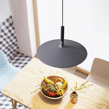 Industrial Simple Graceful Flying Saucer Pendant Light