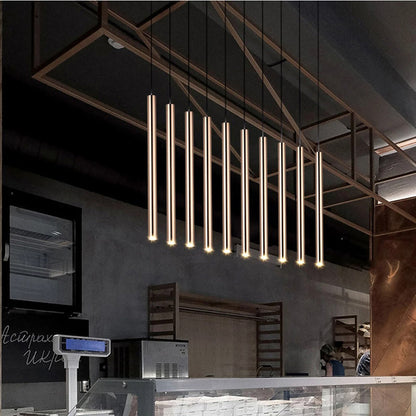 Nordic Long Tube Length Adjustable Home Dining Room Pendant Lights