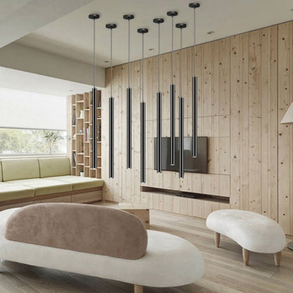 Nordic Long Tube Length Adjustable Home Dining Room Pendant Lights