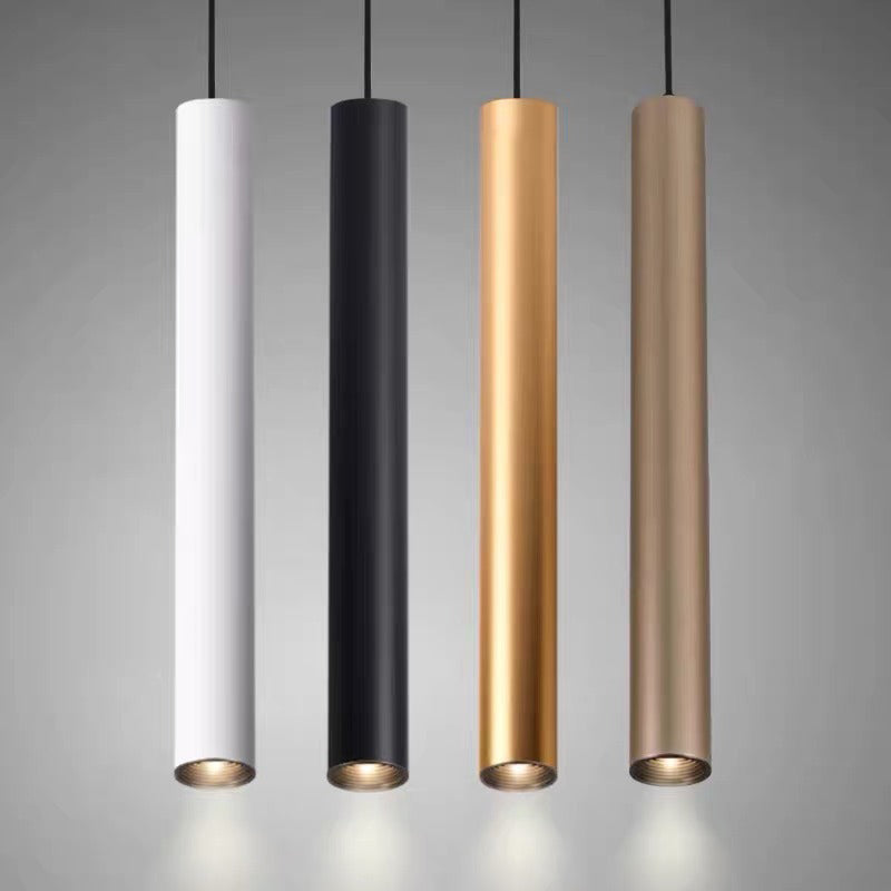 Nordic Long Tube Length Adjustable Home Dining Room Pendant Lights