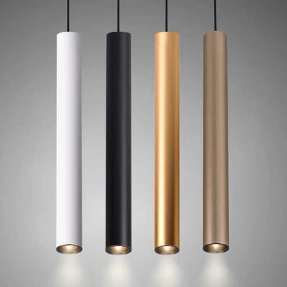Nordic Long Tube Length Adjustable Home Dining Room Pendant Lights