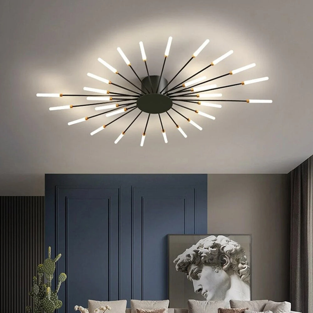 LED Chandelier Lighting Pendant Light Modern Fixture Ceiling Light-[Modern pendant lighting for bedroom and living space]-Demolights UK
