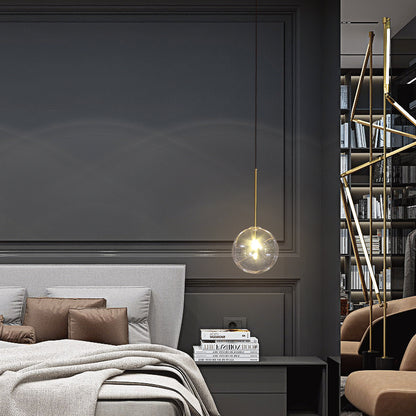 Modern Chandelier Glass Pendant Light Creative Living Room Light