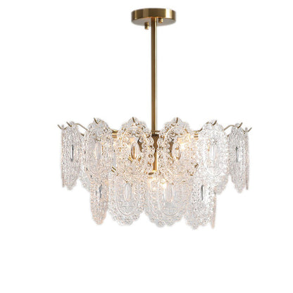 Luxury Led Crystal Chandeliers Lighting Living room Hanging Lamp