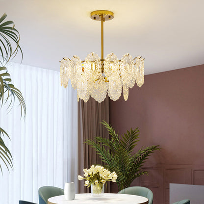 Luxury Led Crystal Chandeliers Lighting Living room Hanging Lamp