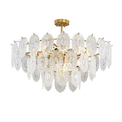 Luxury Led Crystal Chandeliers Lighting Living room Hanging Lamp