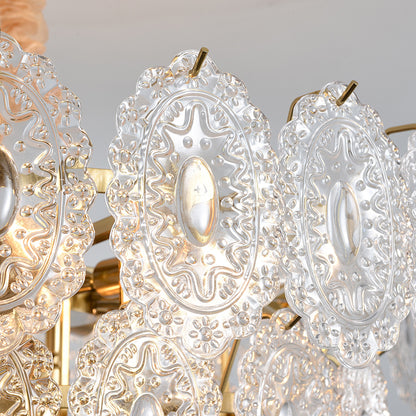 Luxury Led Crystal Chandeliers Lighting Living room Hanging Lamp