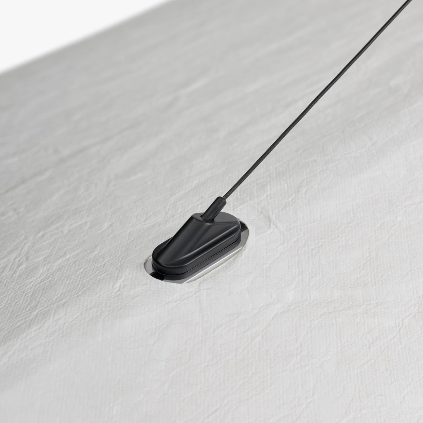 Modern Wavy Fiber Pendant Light - Wabi-Sabi Linear Hanging Lamp