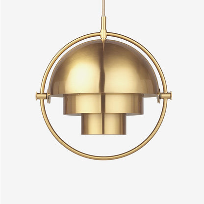 Nordic bedroom bedside creative metal single-head chandelier