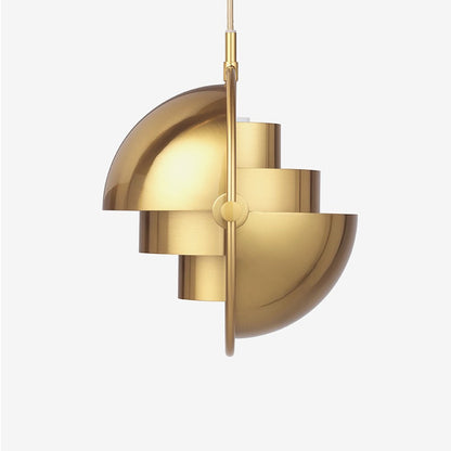Nordic bedroom bedside creative metal single-head chandelier