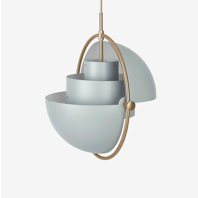 Nordic bedroom bedside creative metal single-head chandelier