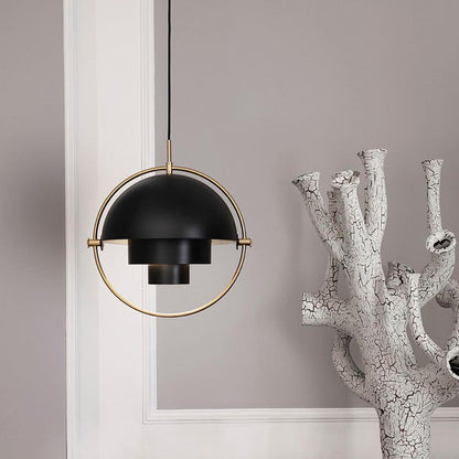 Nordic bedroom bedside creative metal single-head chandelier