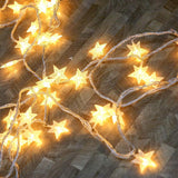 Load image into Gallery viewer, Star String Lights 100 LED Christmas Lights Twinkle Fairy Lamps