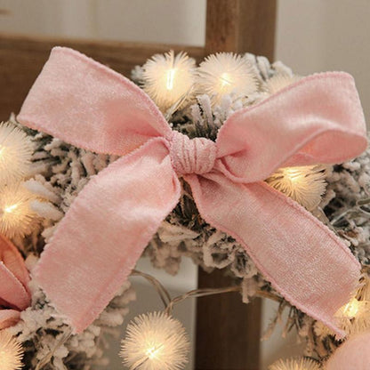 Best Christmas Wreath Hanging Home Decoration With Light