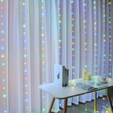 Load image into Gallery viewer, Curtain LED Light Neon USB 8-Mode Fairy Lamp with Remote Control