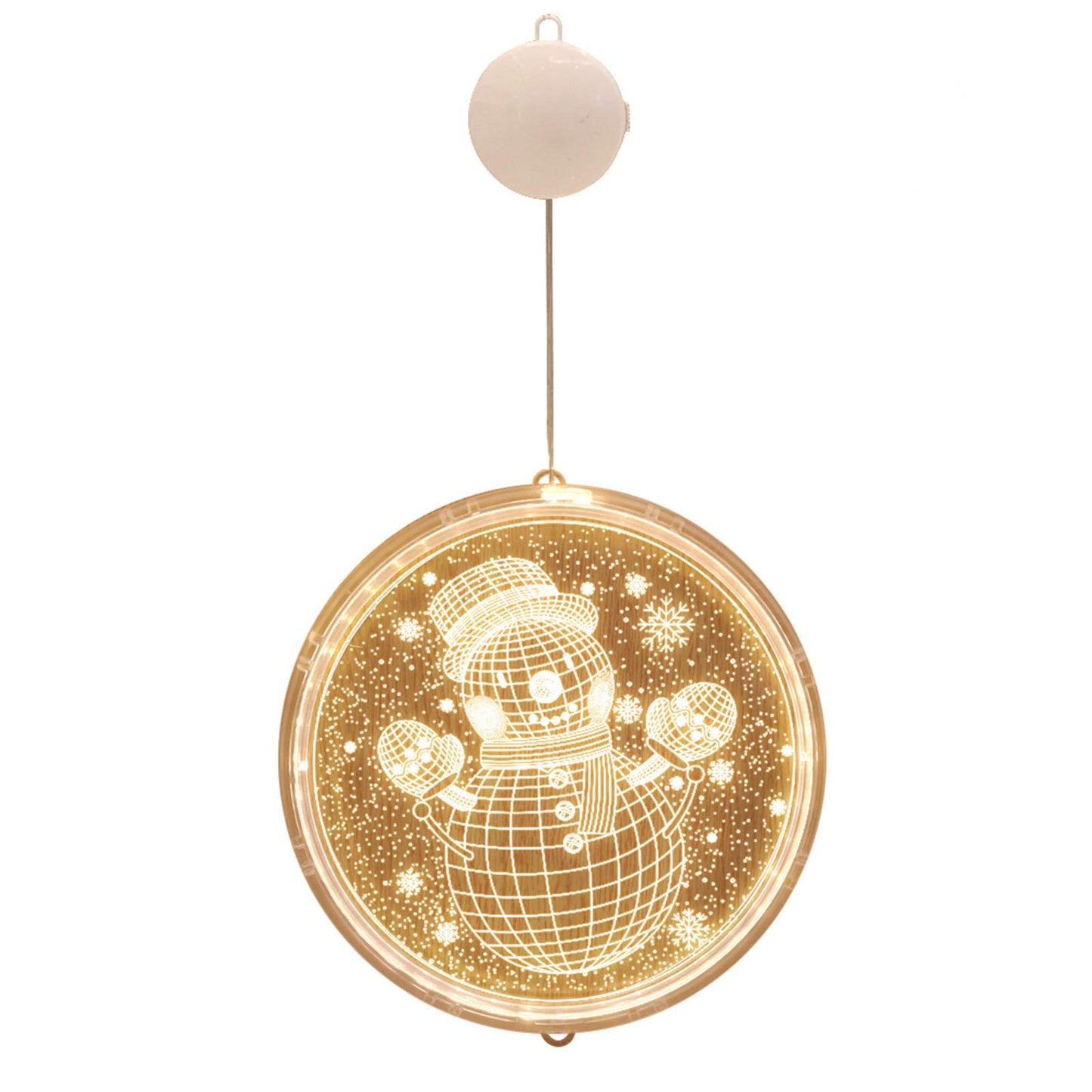 3D Christmas LED Hanging Lights Festive Lights and Star Lights