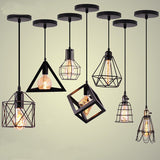 Load image into Gallery viewer, Black Pendant Light Creative Minimalist Style Hanging Lamp