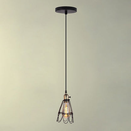 Black Pendant Light Creative Minimalist Style Hanging Lamp