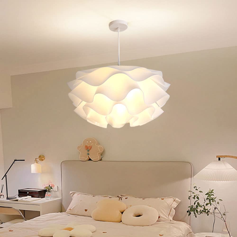 Demolights Nordic Romantic Bedroom Decor Led Flower Pendant Light for ...