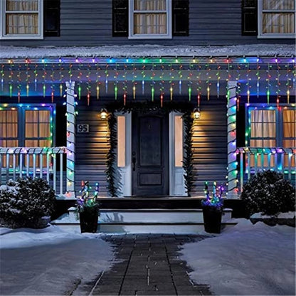 Fairy Curtain light Christmas Fairy Hanging Icicle Lamps