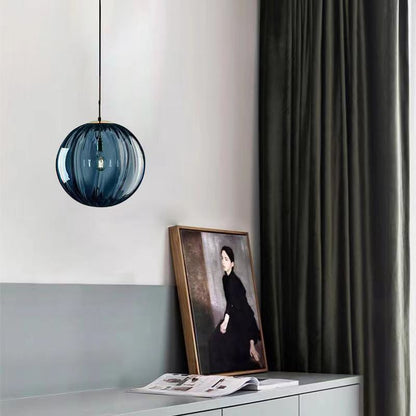 Clear Glass Ball Pendant Lamp Hanging Lamp