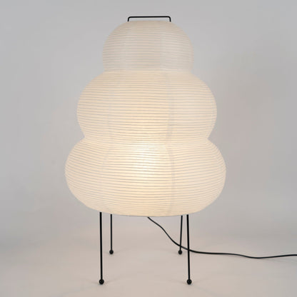 Japanese Simple Rice Paper Desktop Decorative Table Lamp