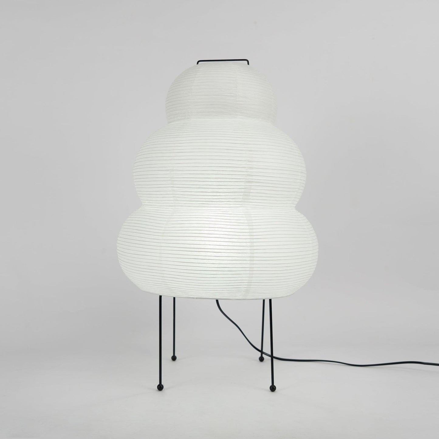 Japanese Simple Rice Paper Desktop Decorative Table Lamp