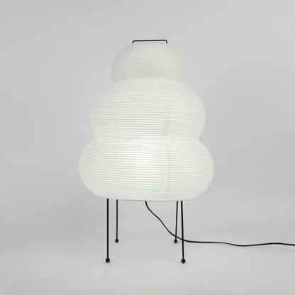 Japanese Simple Rice Paper Desktop Decorative Table Lamp