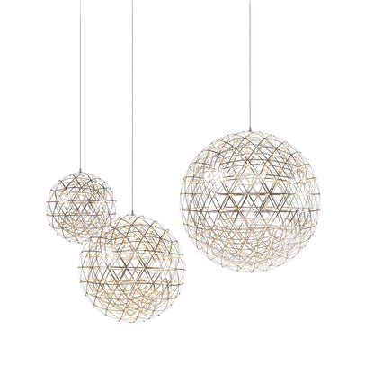 Stainless Steel LED Firework Raimond Pendant Light