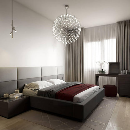 Stainless Steel LED Firework Raimond Pendant Light