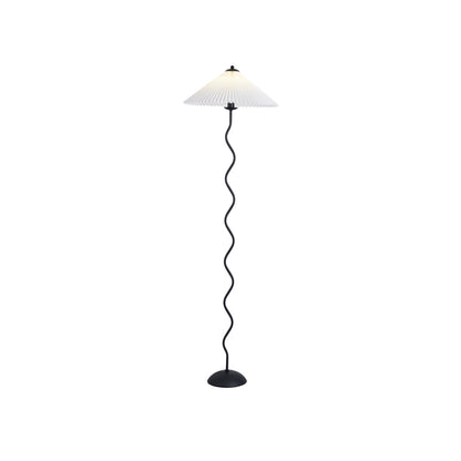 Nordic Pleated Umbrella Floor Lamp Led lights