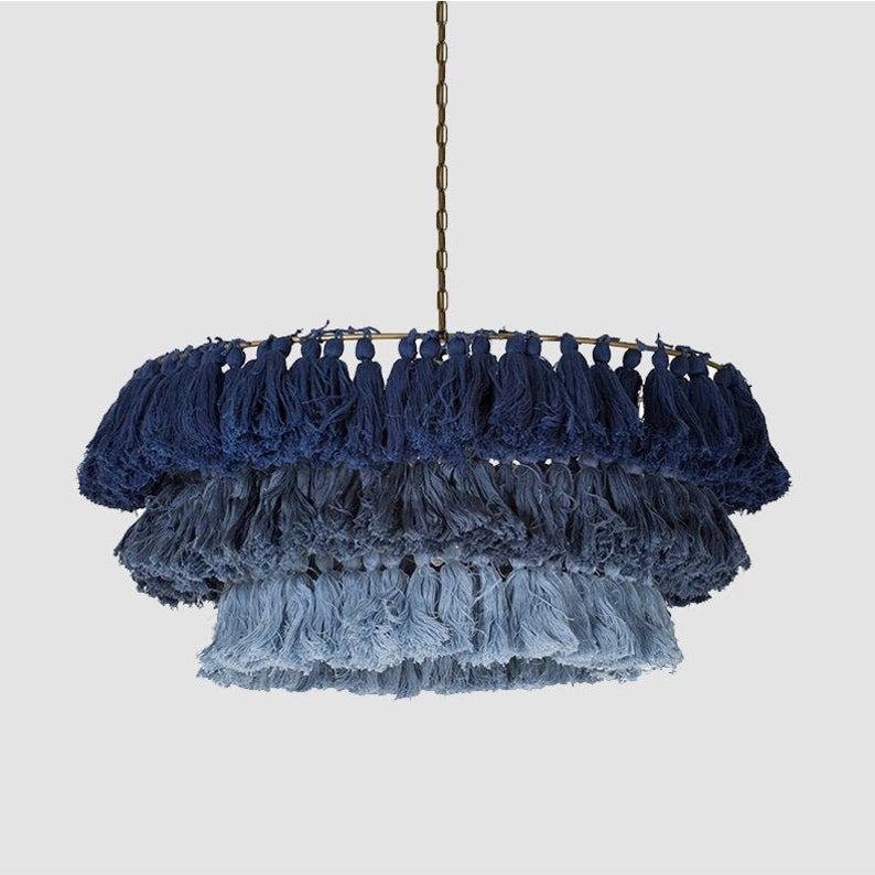 Handmade Woven Rope Pendant Creative Home Decoration Lampshade