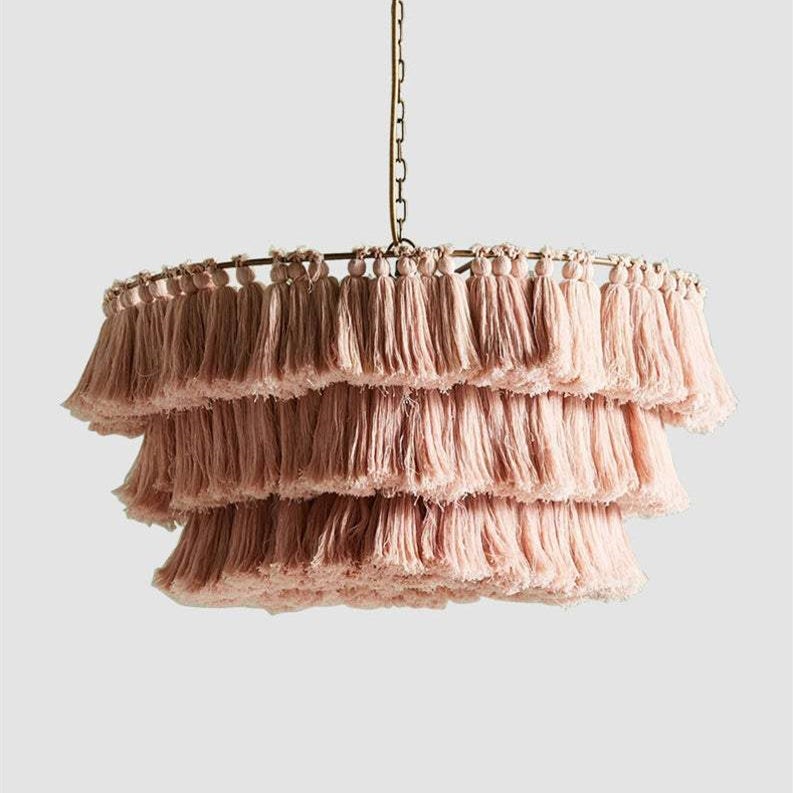 Handmade Woven Rope Pendant Creative Home Decoration Lampshade
