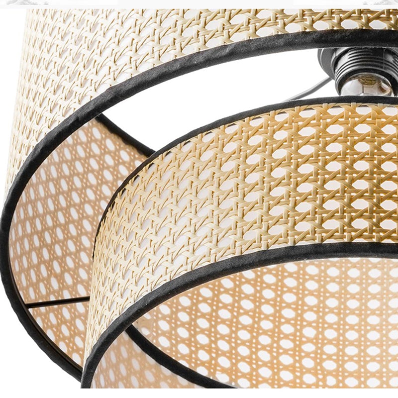 Design Handmade Rattan Hanging Light Pendant Lamp Shade