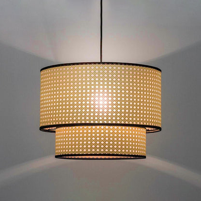 Design Handmade Rattan Hanging Light Pendant Lamp Shade