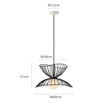 Modern Dining Room Chandelier Designer Iron Pendant Light