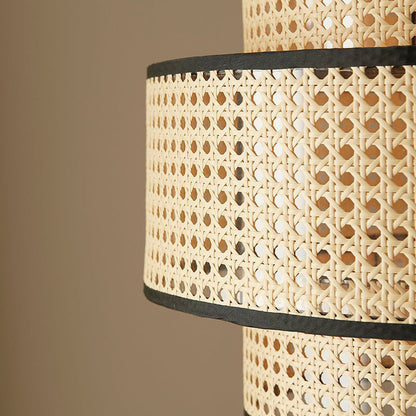 Creative Rattan Weaving Lamps Hanging Lampshade