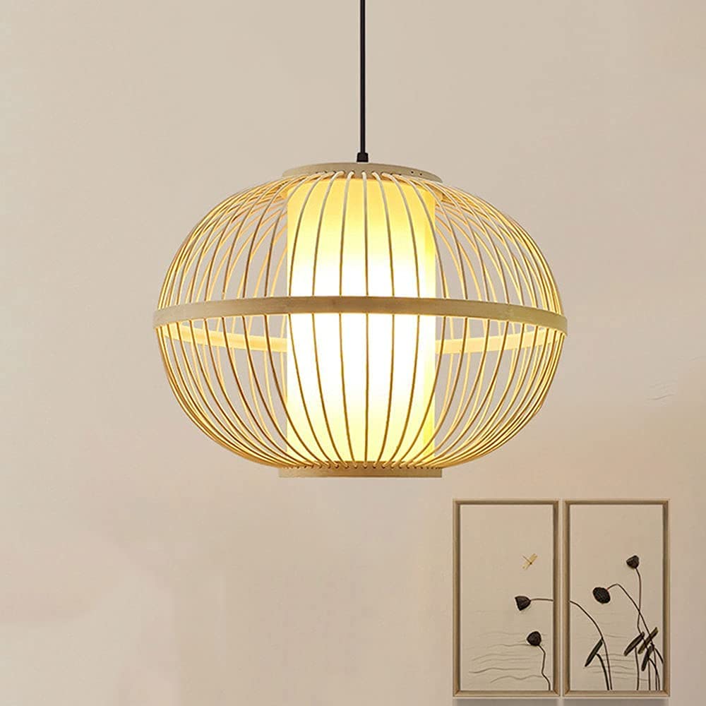 Minimalist Handcrafted Bamboo Pendant Lighting