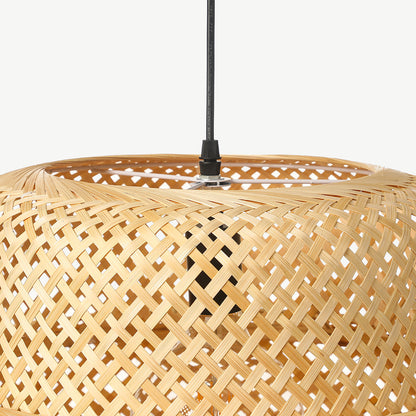 Creative Bamboo Pendant Light Home Decor Lampshade