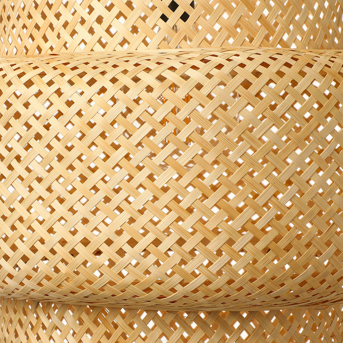Creative Bamboo Pendant Light Home Decor Lampshade